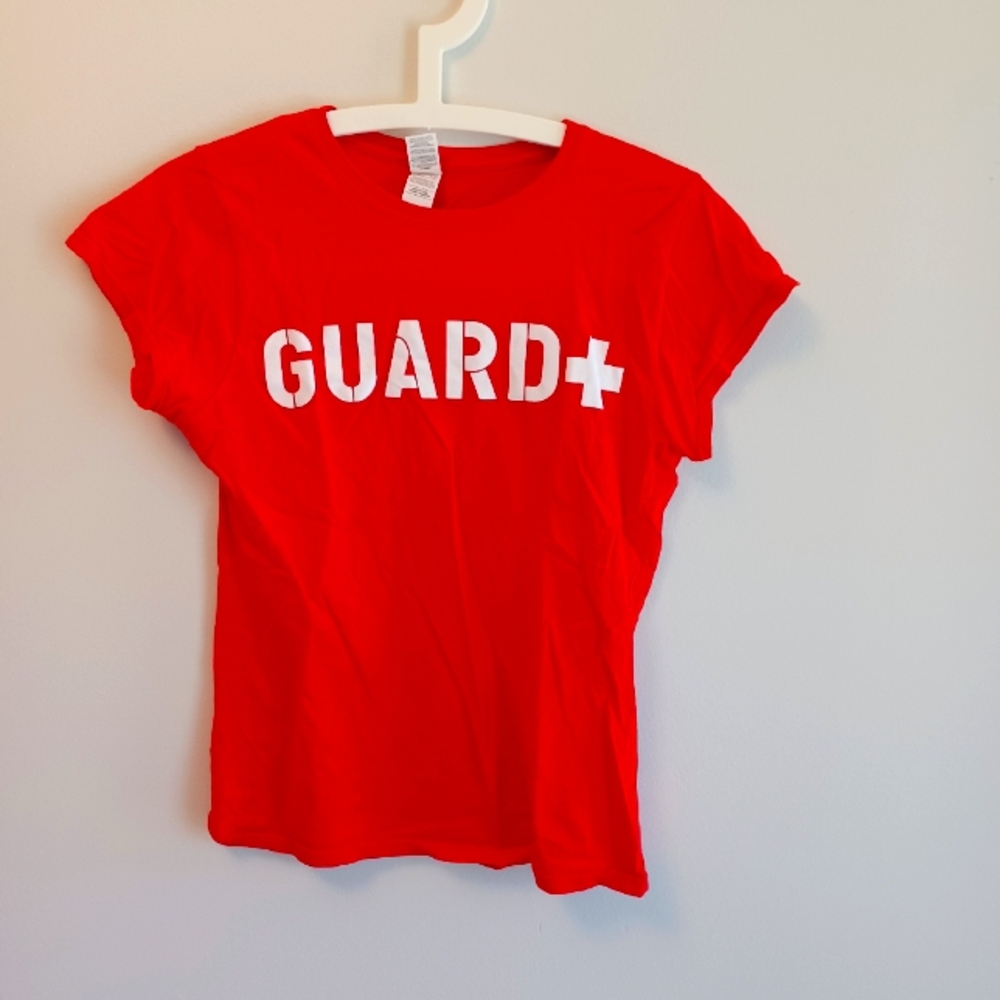 Red "Guard+" T Shirt